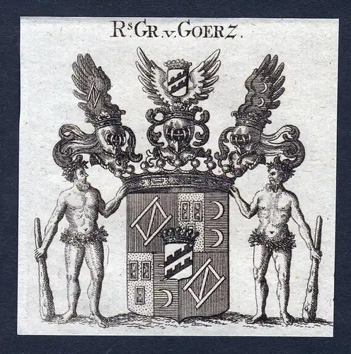 R. Gr. v. Goerz - Goerz Görz Italien Italia Wappen Adel coat of arms heraldry Heraldik