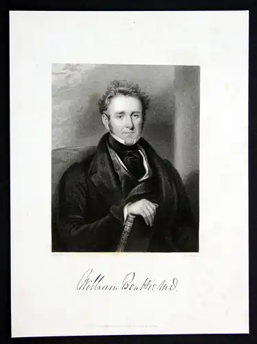 William Beattie Md. - William Beattie physician Scotland Portrait