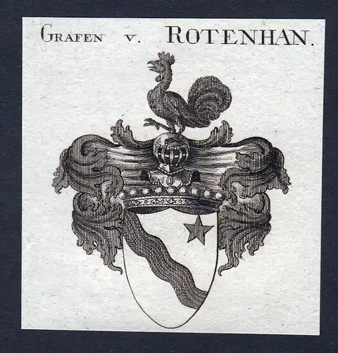 Grafen v. Rotenhan - Rotenhan Rottenhan Franken Wappen Adel coat of arms heraldry Heraldik