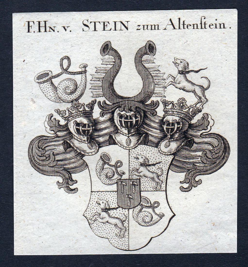 F. Hn. v. Stein zum Altenstein Karl Stein Altenstein Preußen Wappen