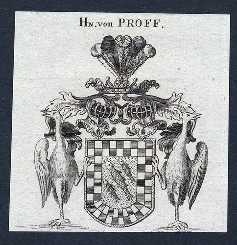 Hn. von Proff - Proff Berg Wappen Adel coat of arms heraldry Heraldik