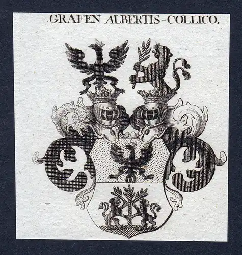 Grafen Albertis-Collico - Albertis-Collico Wappen Adel coat of arms heraldry Heraldik
