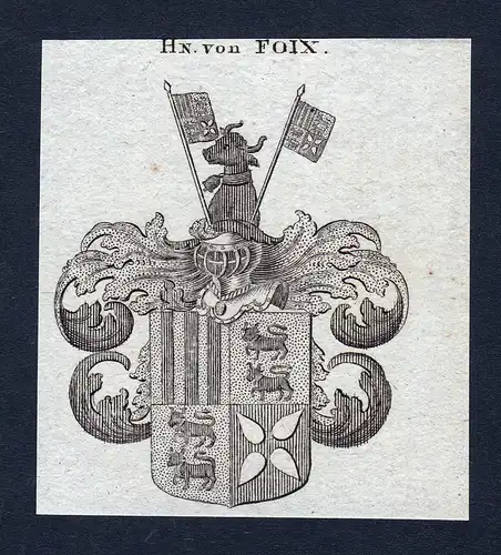 Hn. von Foix - Foix Frankreich France Wappen Adel coat of arms heraldry Heraldik
