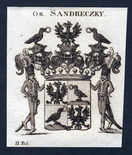Gr. Sandreczky - Sandreczky Sandreczki Wappen Adel coat of arms heraldry Heraldik