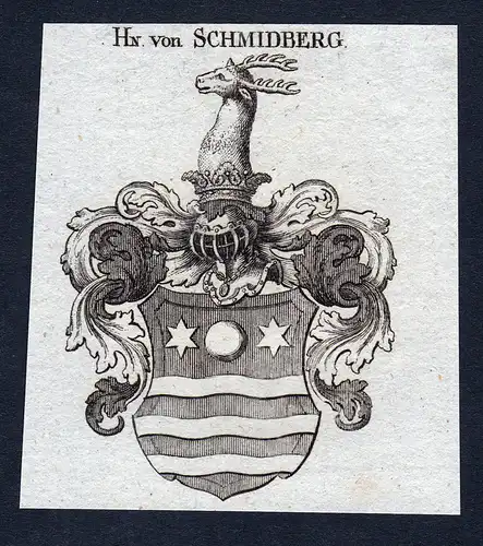 Hn. von Schmidberg - Schmidberg Schmiedberg Schwaben Wappen Adel coat of arms heraldry Heraldik