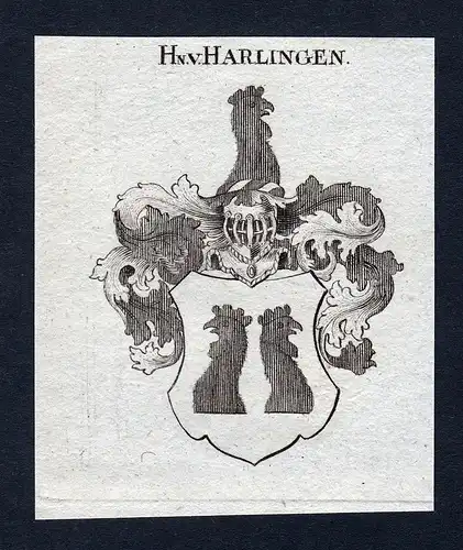 Hn. v. Harlingen - Harlingen Niederlande Wappen Adel coat of arms heraldry Heraldik