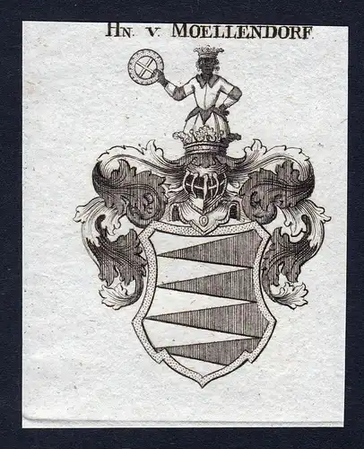 Hn. v. Moellendorf - Moellendorf Möllendorff Wappen Adel coat of arms heraldry Heraldik