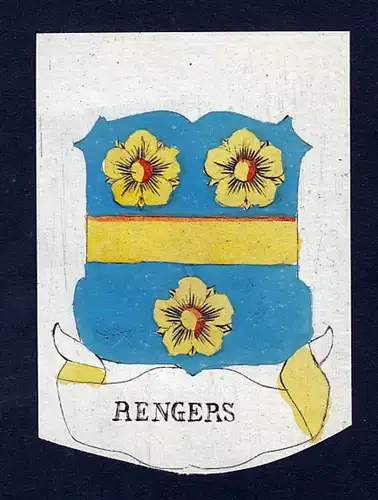 Rengers - Rengers Wappen Adel coat of arms heraldry Heraldik