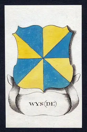 Wys (De) - Wys Wyss Wappen Adel coat of arms heraldry Heraldik