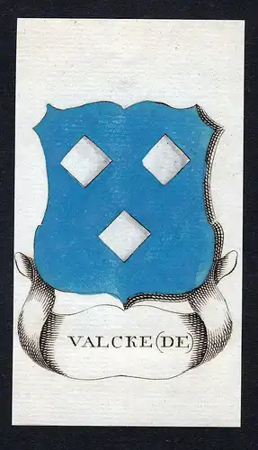Valcke (de) - Valcke Westfalen Wappen Adel coat of arms heraldry Heraldik