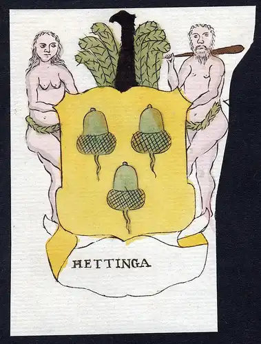 Hettinga - Hettinga Wappen Adel coat of arms heraldry Heraldik