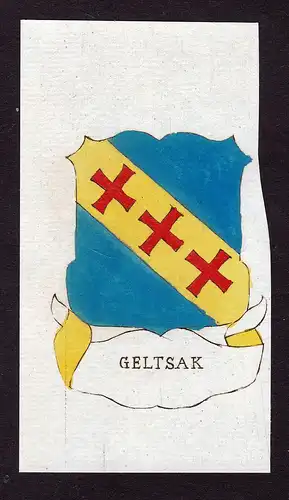 Geltsak - Geltsak Geltsack Wappen Adel coat of arms heraldry Heraldik