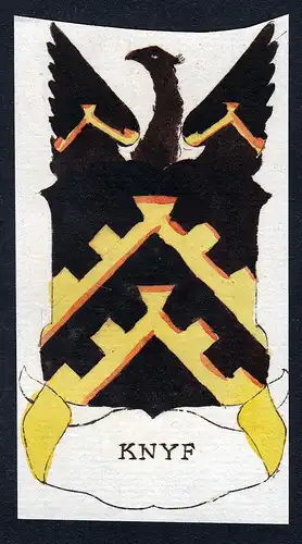 Knyf - Knyf Wappen Adel coat of arms heraldry Heraldik
