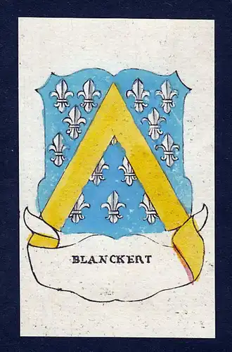 Blanckert - Blanckert Blankert Wappen Adel coat of arms heraldry Heraldik