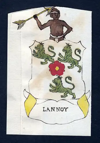 Lannoy - Lannoy Frankreich France Wappen Adel coat of arms heraldry Heraldik