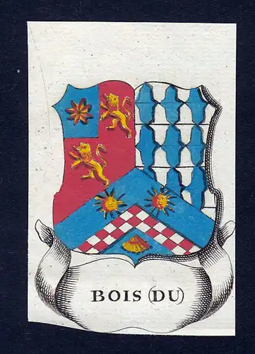 Bois (du) - Dubois Bois Wappen Adel coat of arms heraldry Heraldik