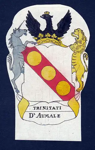 Trinitati d'Aumale - Trinitati Aumale Wappen Adel coat of arms heraldry Heraldik