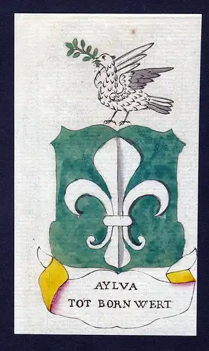Aylva Tot Born Wert - Aylva Tot Born Wert Wappen Adel coat of arms heraldry Heraldik