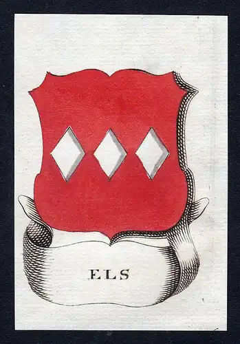 Els - Els Wappen Adel coat of arms heraldry Heraldik