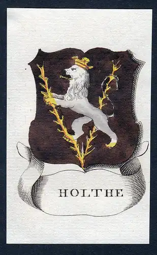 Holthe - Holthe Drente Niederlande Wappen Adel coat of arms heraldry Heraldik