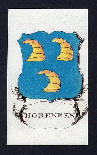 Horenken - Horenken Wappen Adel coat of arms heraldry Heraldik