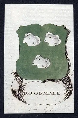 Roosmale - Roosmale Wappen Adel coat of arms heraldry Heraldik