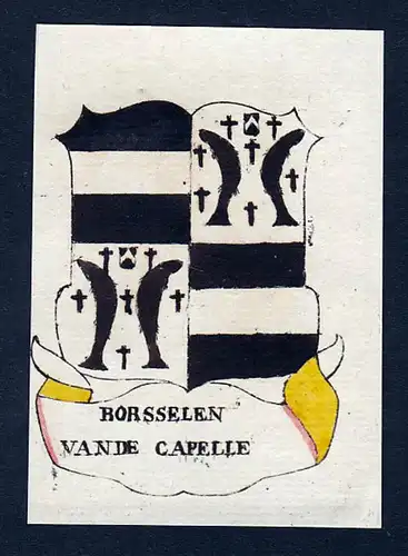 Borsselen van der Capelle - Borsselen Capelle IJssel Niederlande Wappen Adel coat of arms heraldry Heraldik