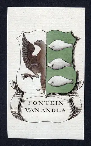 Fontein Vanandla - Fontein Vanandla Wappen Adel coat of arms heraldry Heraldik