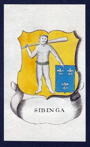 Sibinga - Sibinga Wappen Adel coat of arms heraldry Heraldik