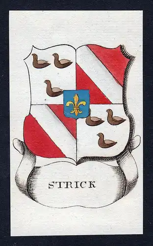 Strick - Strick Wappen Adel coat of arms heraldry Heraldik