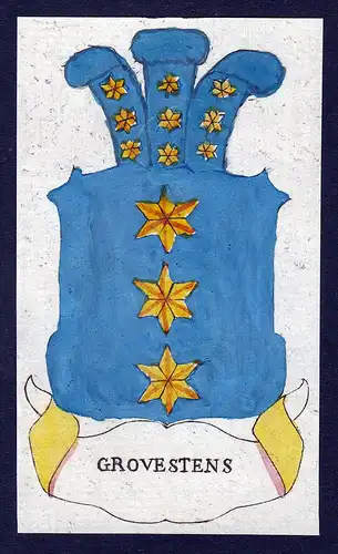 Grovestens - Grovestens Wappen Adel coat of arms heraldry Heraldik