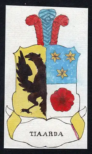 Tiaarda - Tiaarda Tjaarda Wappen Adel coat of arms heraldry Heraldik