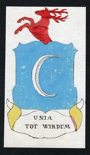 Unia tot Wirdum - Wirdum Unia Niederlande Wappen Adel coat of arms heraldry Heraldik