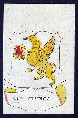 Oud Eysinga - Eysinga Niederlande Wappen Adel coat of arms heraldry Heraldik
