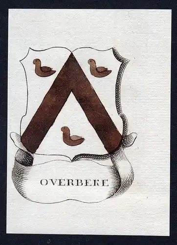 Overbeke - Overbeke Hoverbeck Preußen Wappen Adel coat of arms heraldry Heraldik