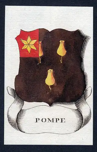 Pompe - Pompe Wappen Adel coat of arms heraldry Heraldik