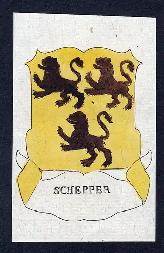 Schepper - Schepper Wappen Adel coat of arms heraldry Heraldik