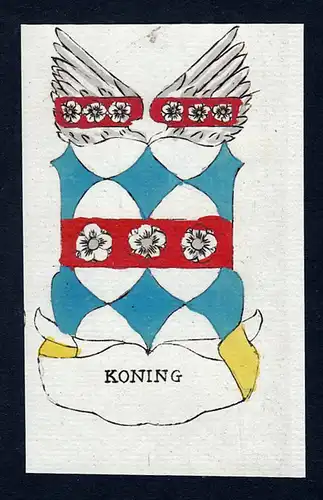 Koning - Philips de Koninck Koning Niederlande Wappen Adel coat of arms heraldry Heraldik