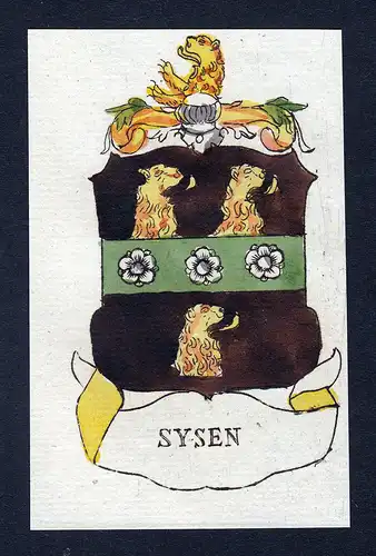 Sysen - Sysen Wappen Adel coat of arms heraldry Heraldik