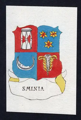 Sminia - Van Sminia Niederlande Wappen Adel coat of arms heraldry Heraldik
