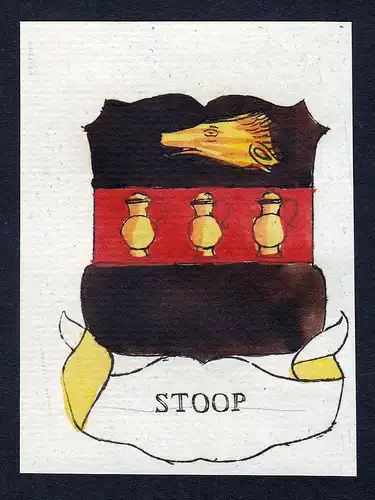 Stoop - Stoop Niederlande Wappen Adel coat of arms heraldry Heraldik