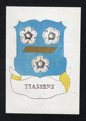Tiassens - Tiassens Wappen Adel coat of arms heraldry Heraldik
