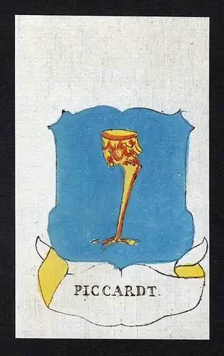 Piccardt - Pickhardt Piccardt Wappen Adel coat of arms heraldry Heraldik