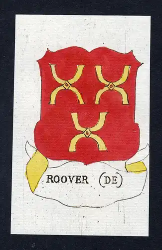 Roover - Roover Rover Wappen Adel coat of arms heraldry Heraldik