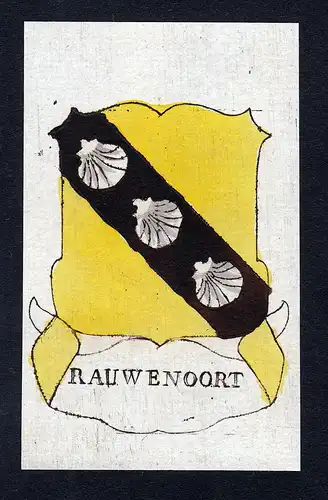 Rauwenoort - Rauwenoort Wappen Adel coat of arms heraldry Heraldik