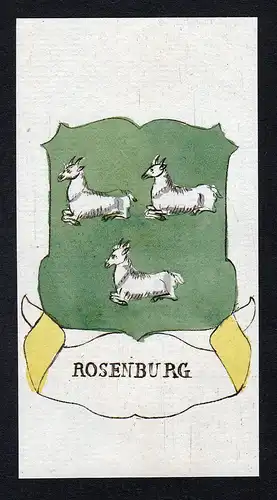 Rosenburg - Rosenburg Wappen Adel coat of arms heraldry Heraldik