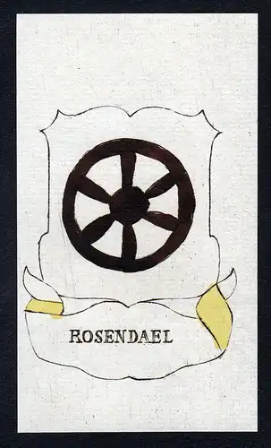 Rosendael - Rozendaal Rosendael Niederlande Wappen Adel coat of arms heraldry Heraldik