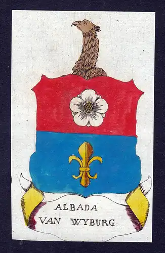 Albada van Wyburg - Albada Wyburg Wappen Adel coat of arms heraldry Heraldik