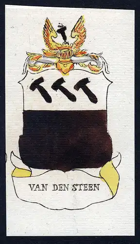 Van den Steen - Steen Stein Niederlande Wappen Adel coat of arms heraldry Heraldik