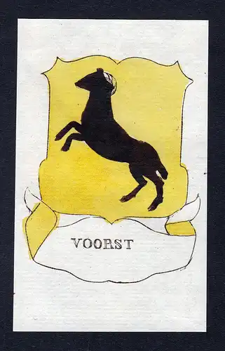 Voorst - Voorst Niederlande Gelderland Wappen Adel coat of arms heraldry Heraldik